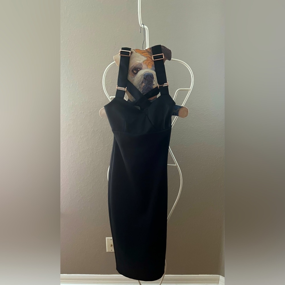 TED BAKER Akeltt Neoprene Sheath Dress